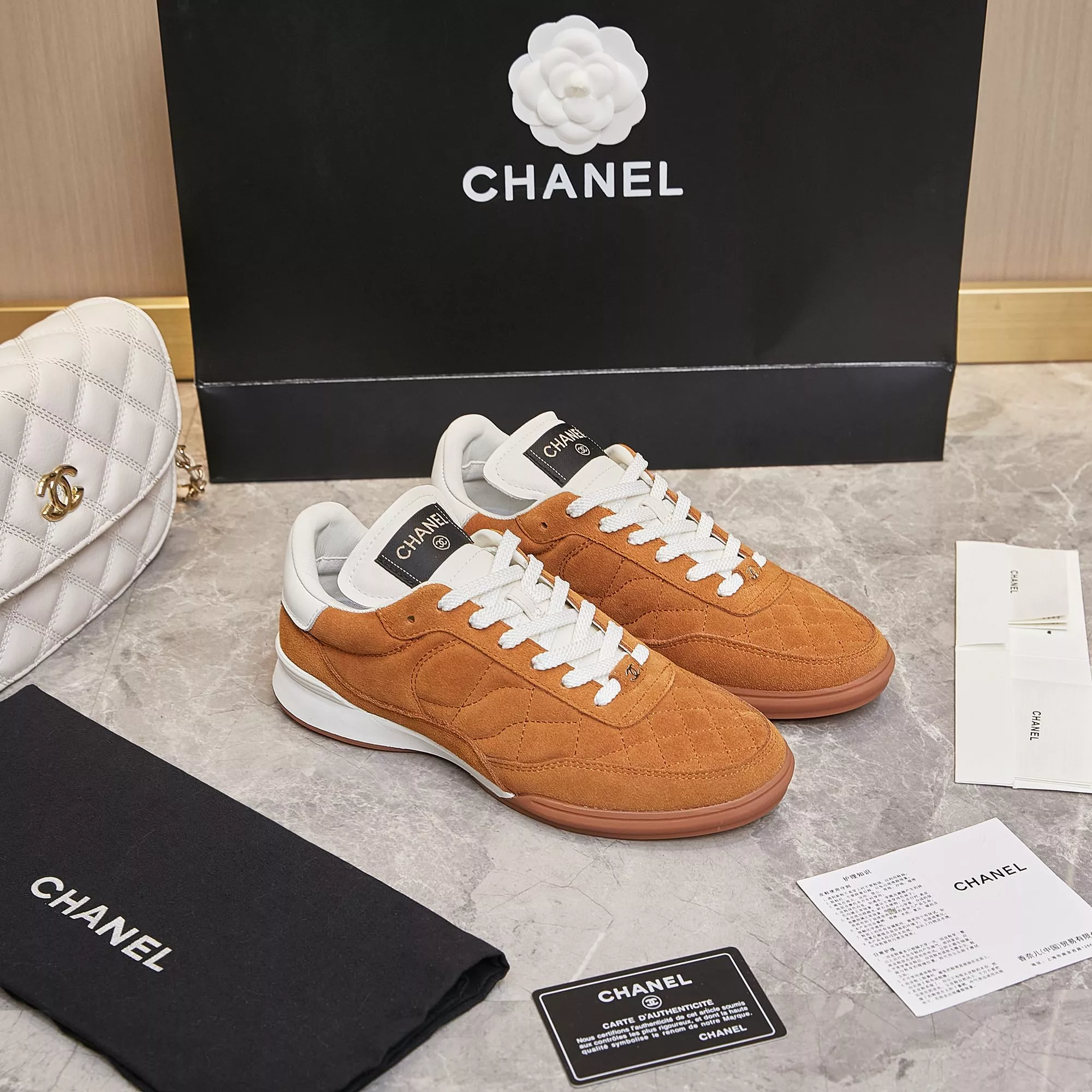 chanel decontractees chaussures pour femme s_12761463